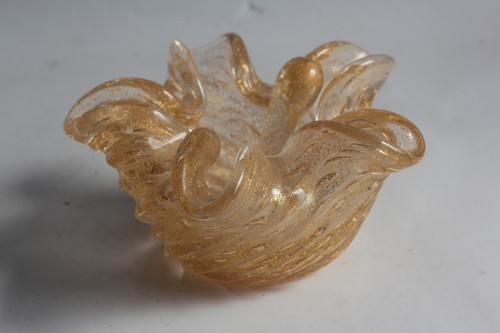 Murano ashtray and - murano, crush