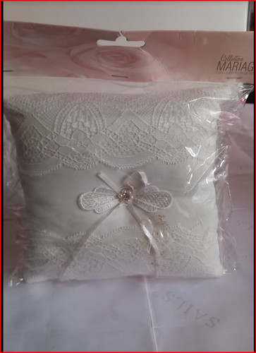 Coussin porte alliance - coussin, porte-alliance