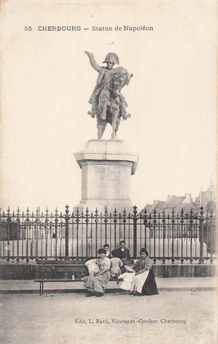 Cherbourg statue de - cherbourg,, la