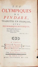 LES OLYMPIQUES DE PINDARE -