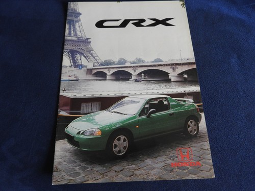 Catalogue honda civic crx 1993 - civic,