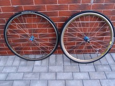 700C wheel set Mavic CXP 30 Reflex Hope Technology titanium blue anodised Ringle