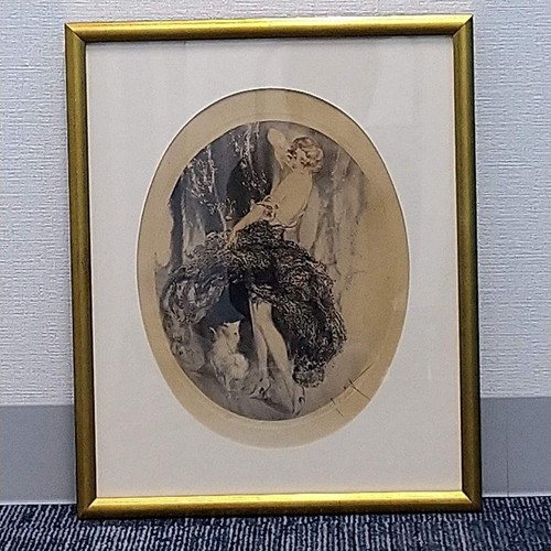 Gravure louis icart spitz 1924 - gravure,