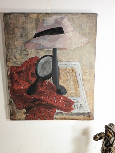 Tableau ancien huile - ancien, sur