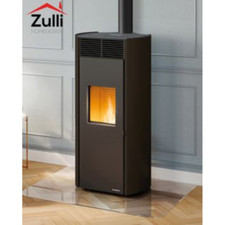 POÊLE À PELLETS CANALISABLE ECOFIRE PALAZZETTI CLELIA TC 9 US PRO2 MOKA MOKA