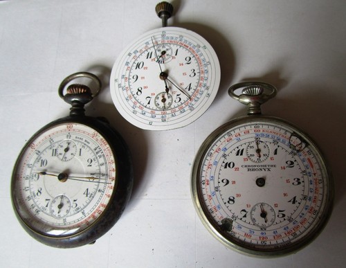 Chronographes 3 pieces - chronographes,