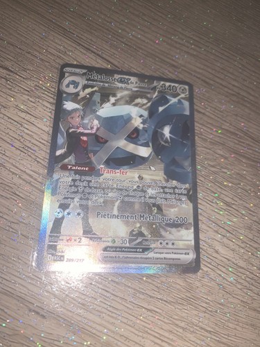 Carte pokémon métalosse - pokémon, ex