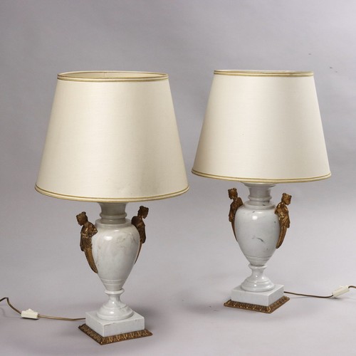 Paire lampes vintage - de, en