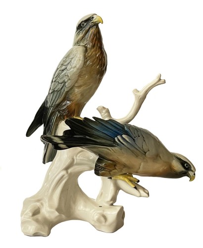 Ancienne figurine oiseau karl - ancienne,