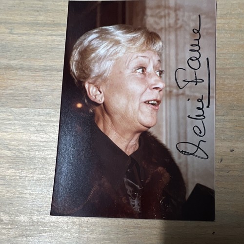 Photo dédicacée renée faure - photo,