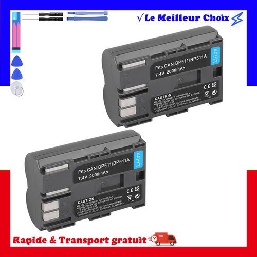 Batterie 511 pour - 2x, canon
