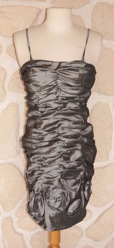 Robe soirée grise - soirée,