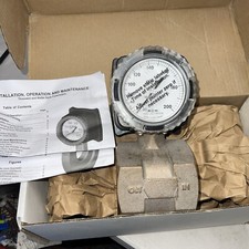 RCM INDUSTRIES 3-71-L-200 ,FLOW METER 180 PSIG  200°F Open BOX