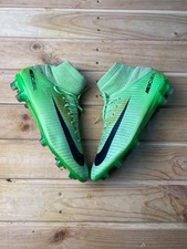 NIKE Mercurial Veloce III DF FG Electric Green Black Soccer Cleats Boots US8.5