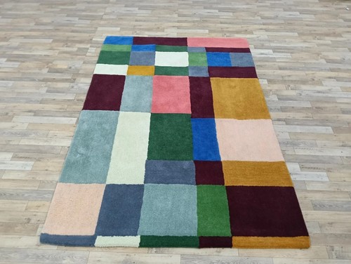 Tapis laine multicolore - en,