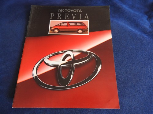 Catalogue toyota previa 1993 - catalogue,