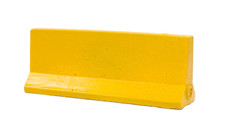 Barrières De Mur De Maison De Poupée Jersey Curb Jaune Chantier Route Barricades