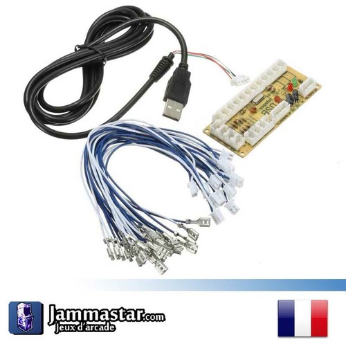 Encodeur usb zero delay 4 - usb,