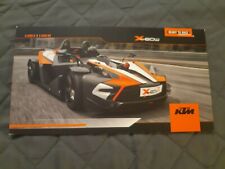 2013 KTM X-BOW R & X-BOW RR Full Brochure Prospekt Catalog German 24 pgs RARE