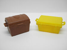 Playmobil 3053 3112 3245 3389 3543 3550 3587 Western Pirate Chest & Trunk Yellow