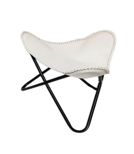 Pouf tabouret vintage - pouf, papillon