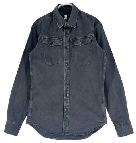 Star raw chemise denim - raw,