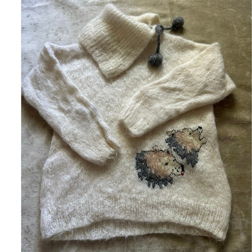 Vintage french mohair fuzzy - vintage,