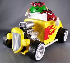 M&M's Candy Dispenser - Red & Green in Roadster Jalopy Car