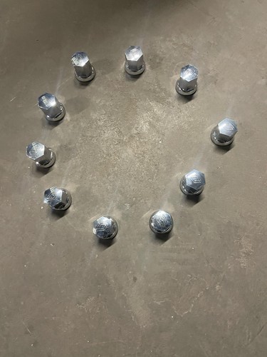 Cache écrou roue chromé - écrou,