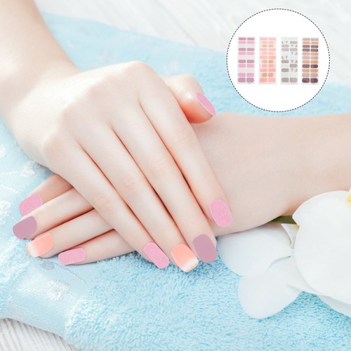Feuilles gel ongles vernis - feuilles,