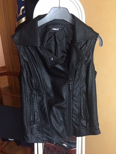 Veste simili cuir - cuir, sans