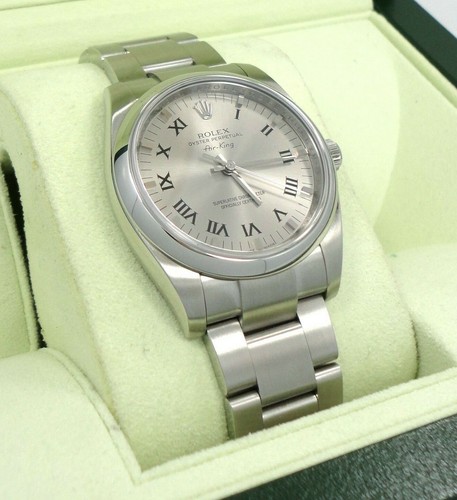 Rolex air king oyster - rolex, acier