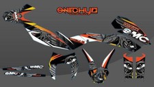 Kit Déco KTM SMC 690 2008 2009 2010 2011 compatible graphiques adhèsifs