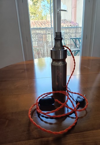 Lampe inox michel dartois - lampe,