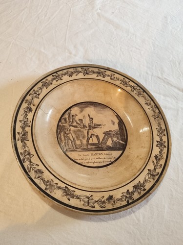 Assiette ancienne - assiette,