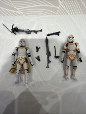 Star Wars Legacy Comic Pack 212th Clone Trooper & Lieutenant Routine Valor 3.75
