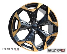 Jantes alliage Cupra R18 5x112 4x 18 pouces 8j noir et cuivre VW Seat Skoda