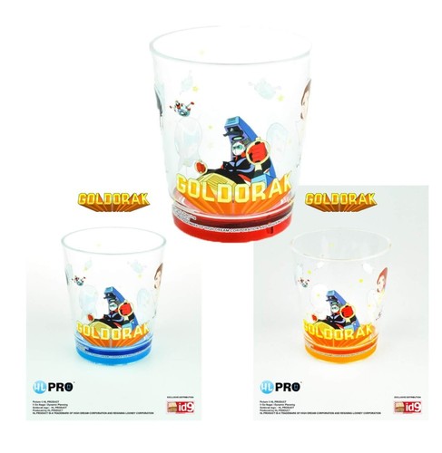 Verre plastique goldorak - goldorak,