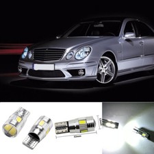 2X 6000K White  W5W 194 168 LED Lights CANbus Error Free W211 Parking Lamp Bulbs