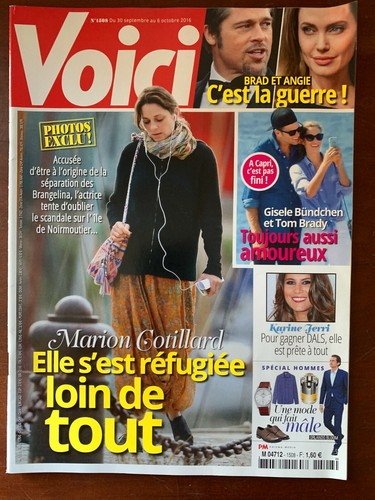Voici 2016 brad - voici, du