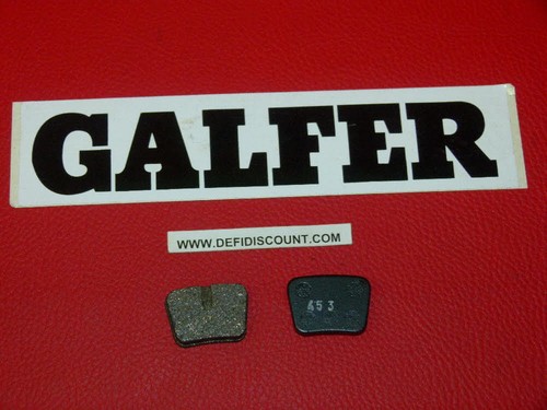 Plaquettes frein galfer - plaquettes,