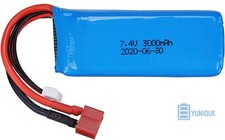 Batterie lipo 3000mah - batterie, 7,4v