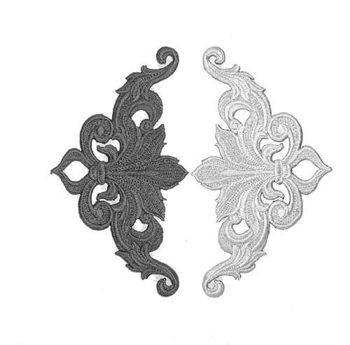Embroidered
