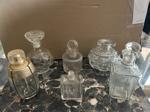 Lot anciens flacons - d,