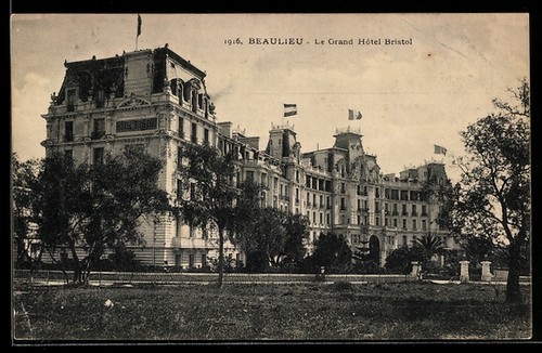 Cpa beaulieu grand - grand, hôtel