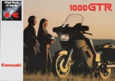 1986 P + Kawasaki 1000 GTR + Brochure Brochure + 8 Pages +?