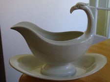 NIDERVILLER 1 ANTIQUE WHITE EARTHENWARE SAUCE PAN EMPIRE STYLE SERVICE