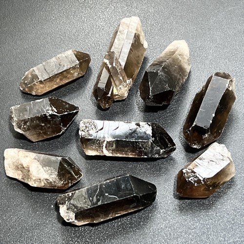 Smoky quartz crystal - smoky,
