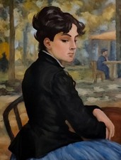 Tableau Peinture Huile Sur