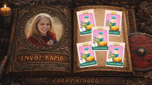 Produits laitiers cartes - x, 5